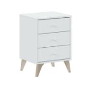 miniatura Mesita de noche, 3 cajones – Albeta