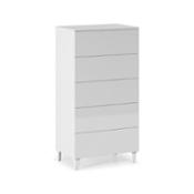 miniatura Sinfonier de 5 cajones sin tiradores para almacenaje 4 patas altas Albocasser