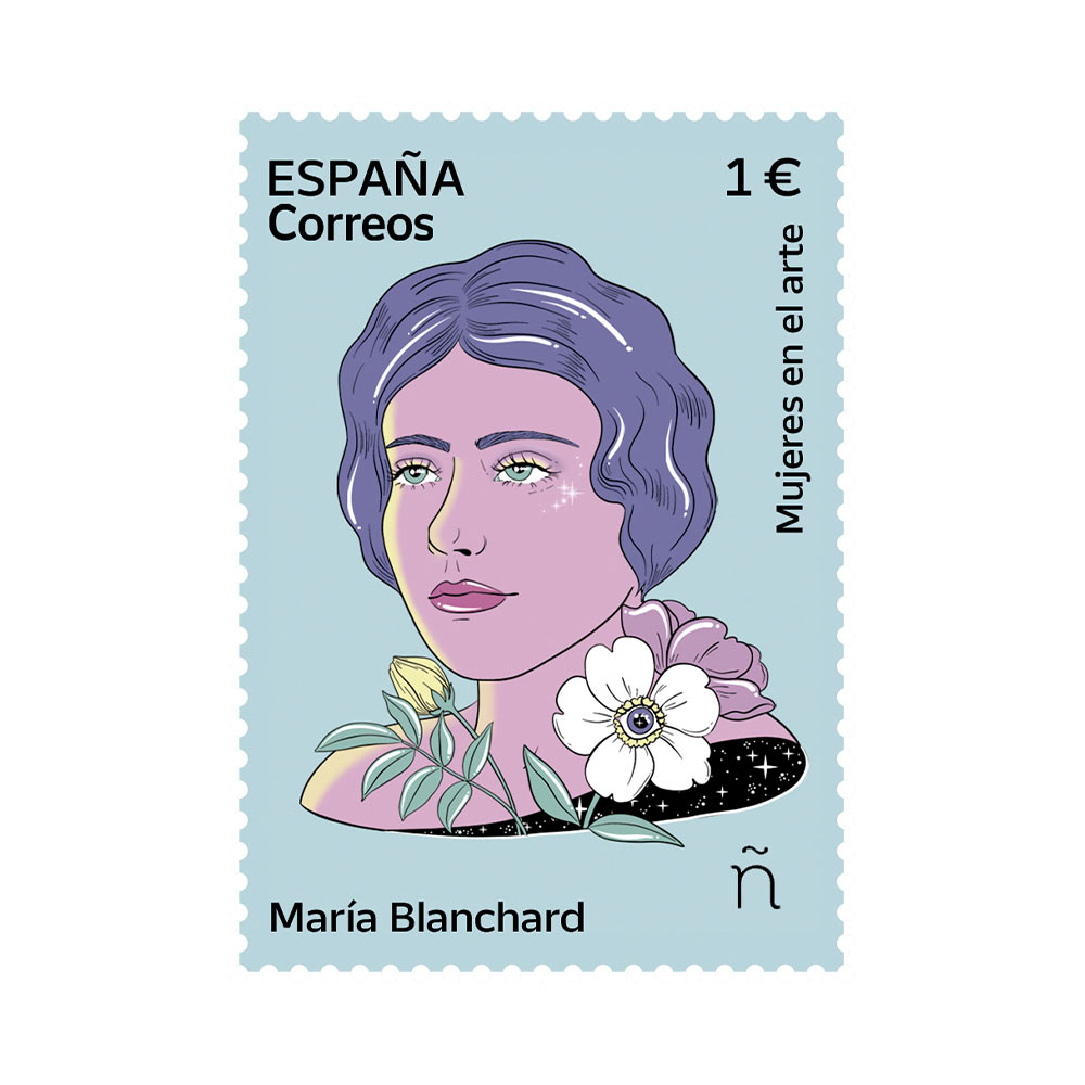 Sello María Blanchard Correos para coleccionar