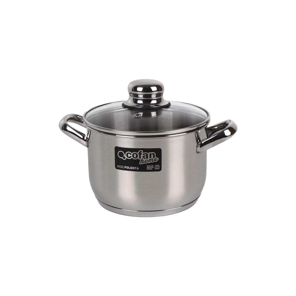 Olla Inoxidable Inducción "Modelo Polenta" T/ Vidrio | Cofán La Mancha | Correos Market