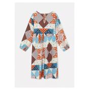 miniatura Vestido estampado de patchwork