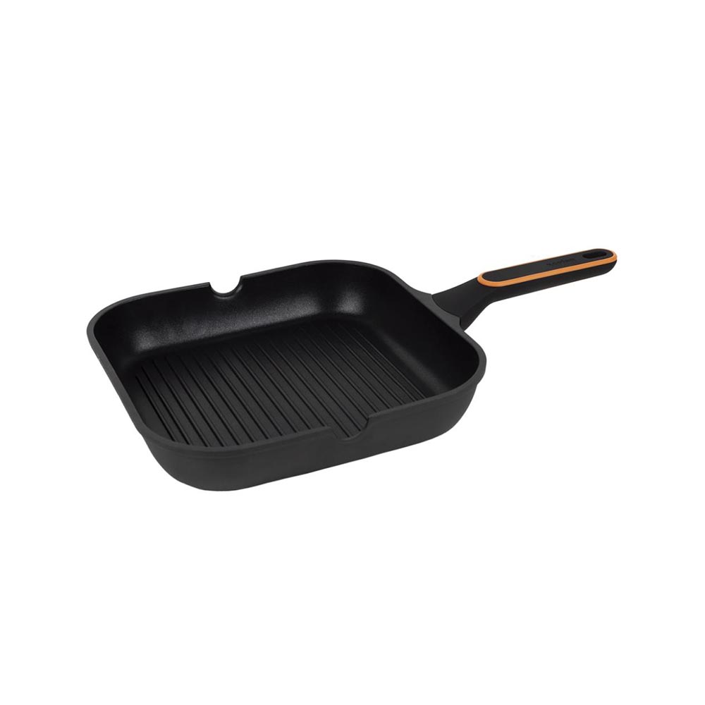 Sartén Asadora Full Inducción aluminio fundido Olivier 28 x 28 cm