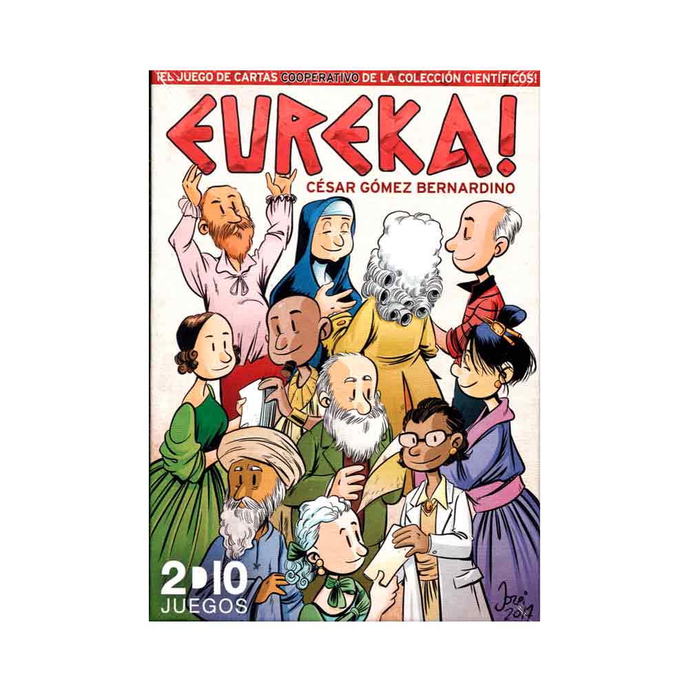 Eureka! ¡El juego de cartas cooperativo de la colección Científicos!