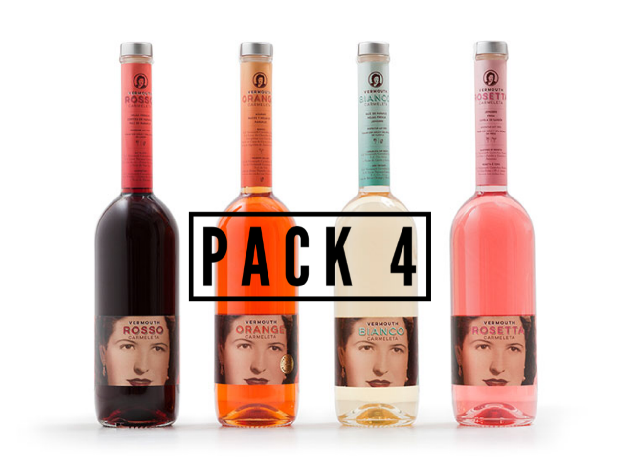 Carmeleta Pack de 4 Vermouths 75cl.