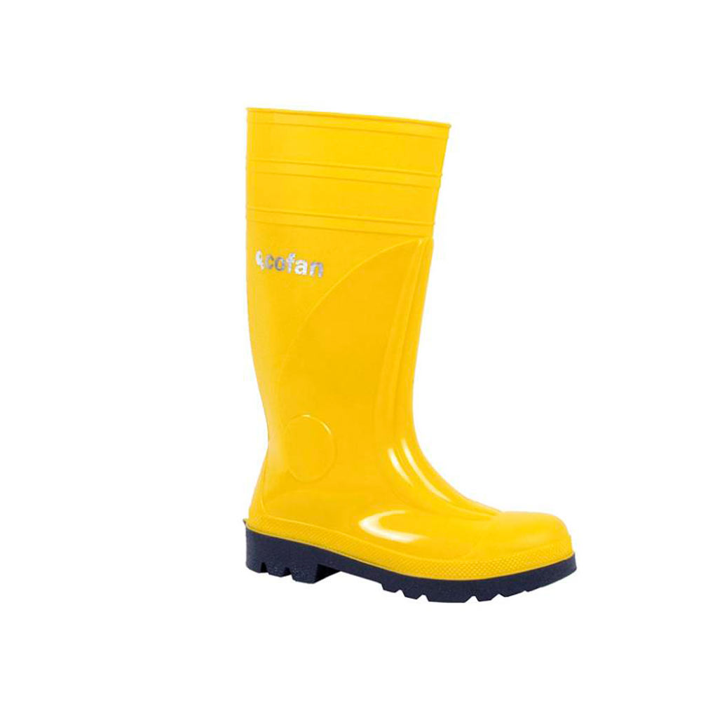 Bota de Agua Color Amarillo Seguridad S5 Puntera de Acero