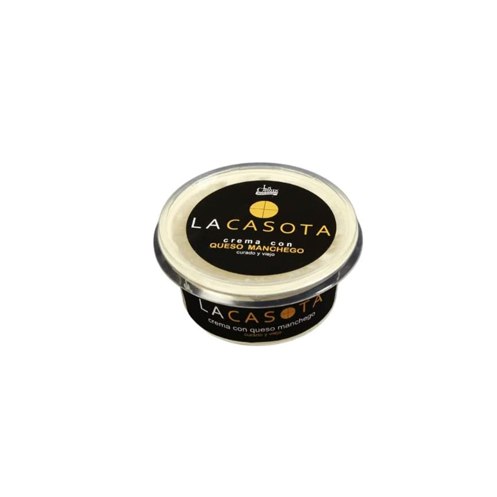 Crema con queso manchego La Casota, 200 gramos