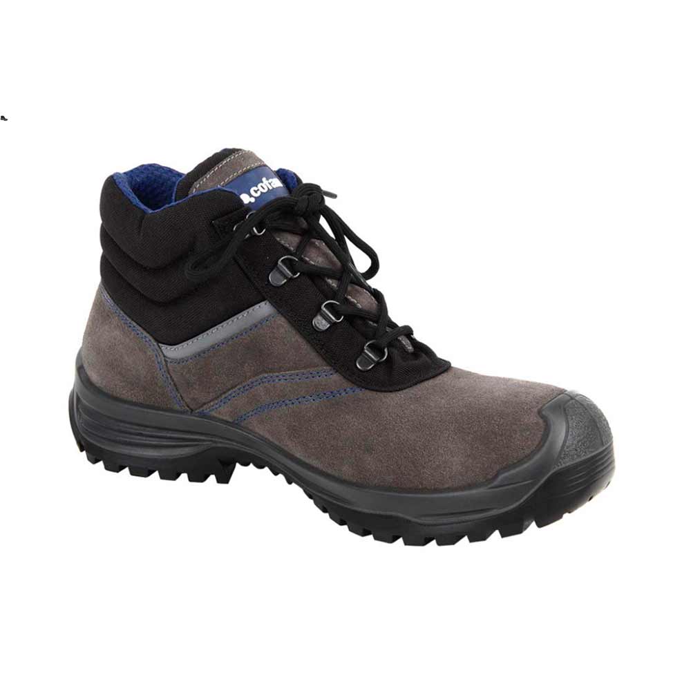 Bota de Serraje Color Gris Seguridad S-3 - Modelo Arion