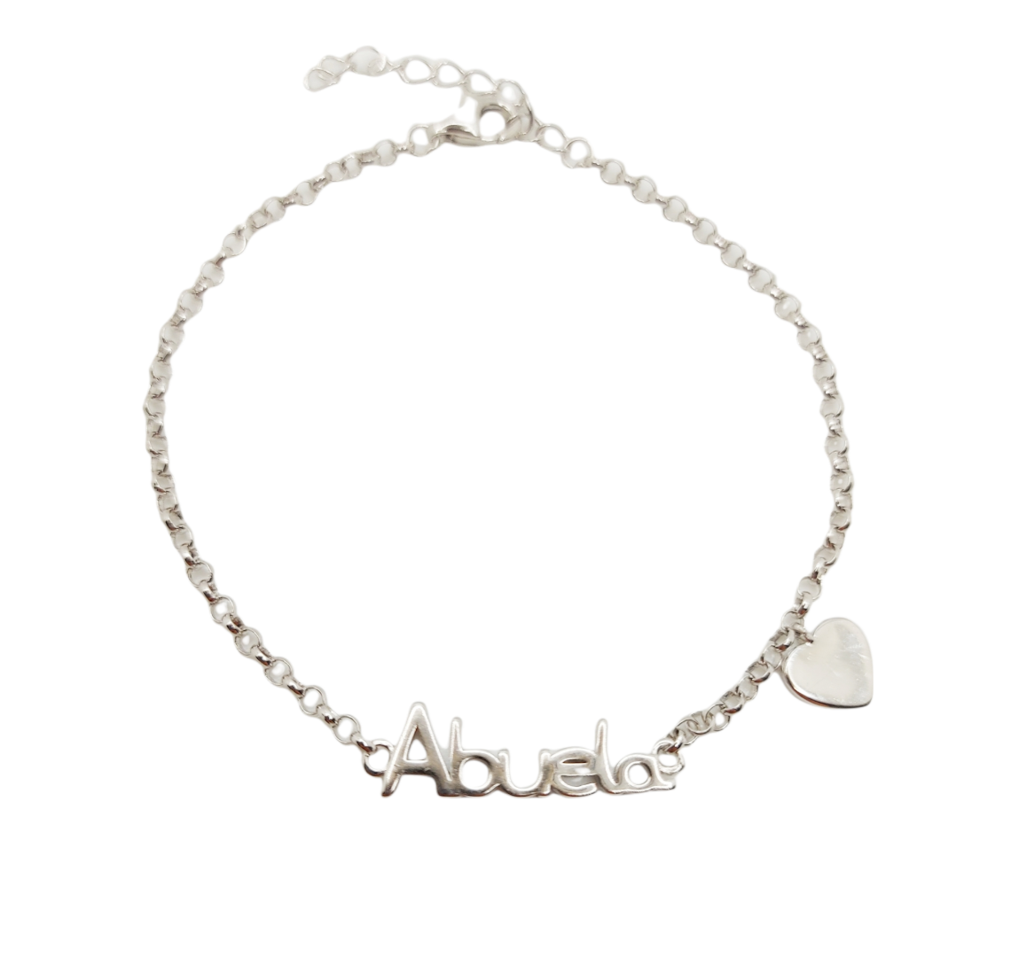 Thaiba Pulsera Abuela plata