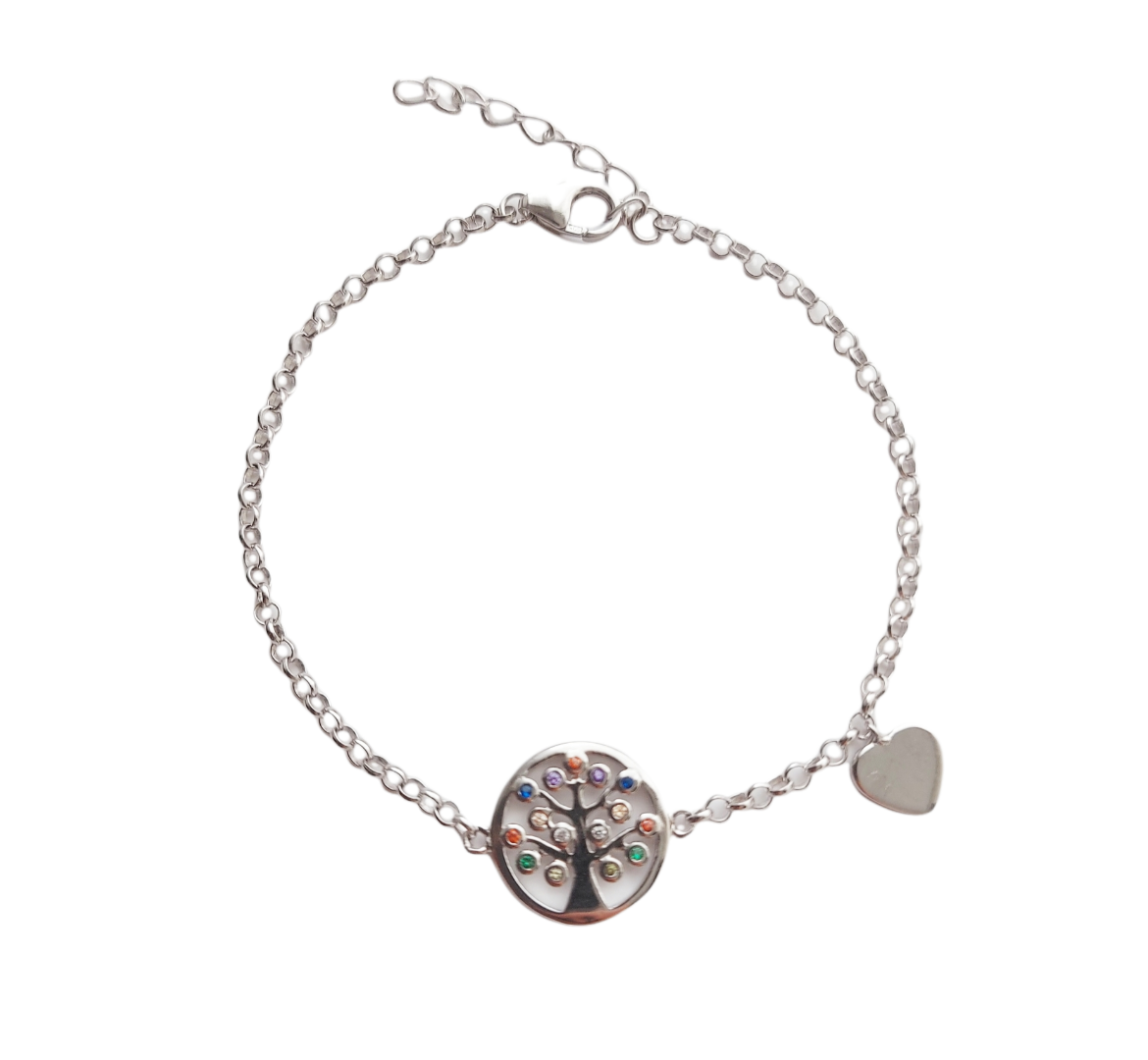 Thaiba Pulsera Arbol de la Vida en plata