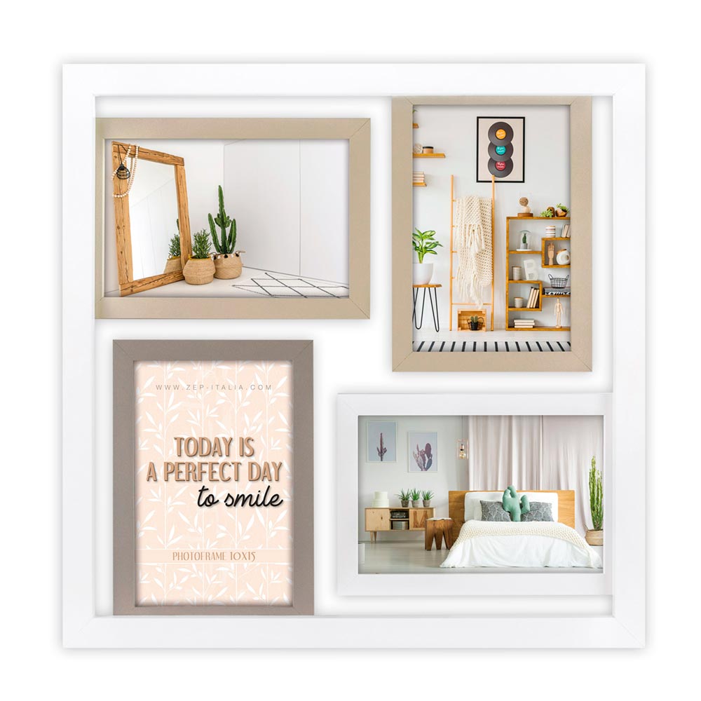 Marco Fotos Múltiple 4 fotos (Personalizable)