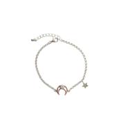 miniatura Pulsera Luna de plata