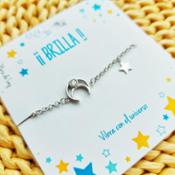 miniatura Pulsera Luna de plata 3