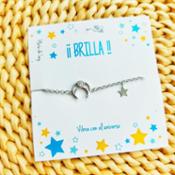 miniatura Pulsera Luna de plata 2