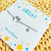 miniatura Pulsera Luna de plata 4