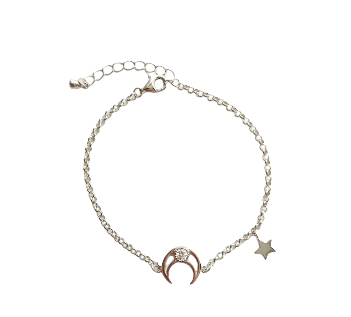 Pulsera Libelula y trebol de cuatro hojas