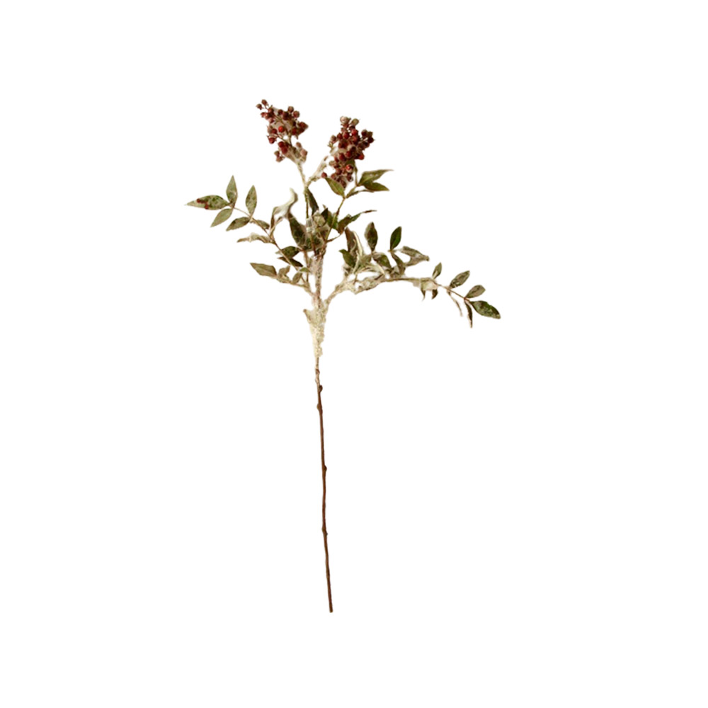 Vara de flores nandina artificial