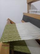 miniatura Bufanda de lana merino 100% modelo Atenas verde 3