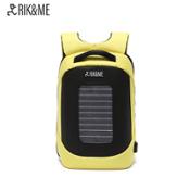 miniatura Mochila Antirrobo USB Mítica Solar amarilla 2