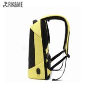 miniatura Mochila Antirrobo USB Mítica Solar amarilla 4