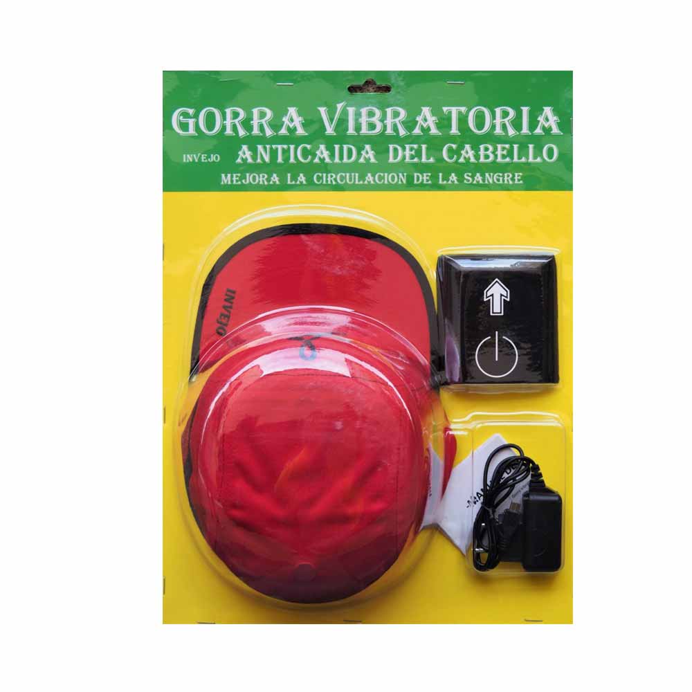 Gorra vibratoria - Roja