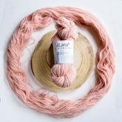 miniatura dLana-madeja-lana-merino-La-Madrilana-Fresa-Ácida