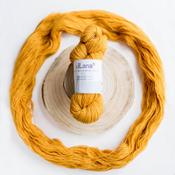 miniatura dLana-madeja-lana-merino-La-Madrilana-Cúrcuma