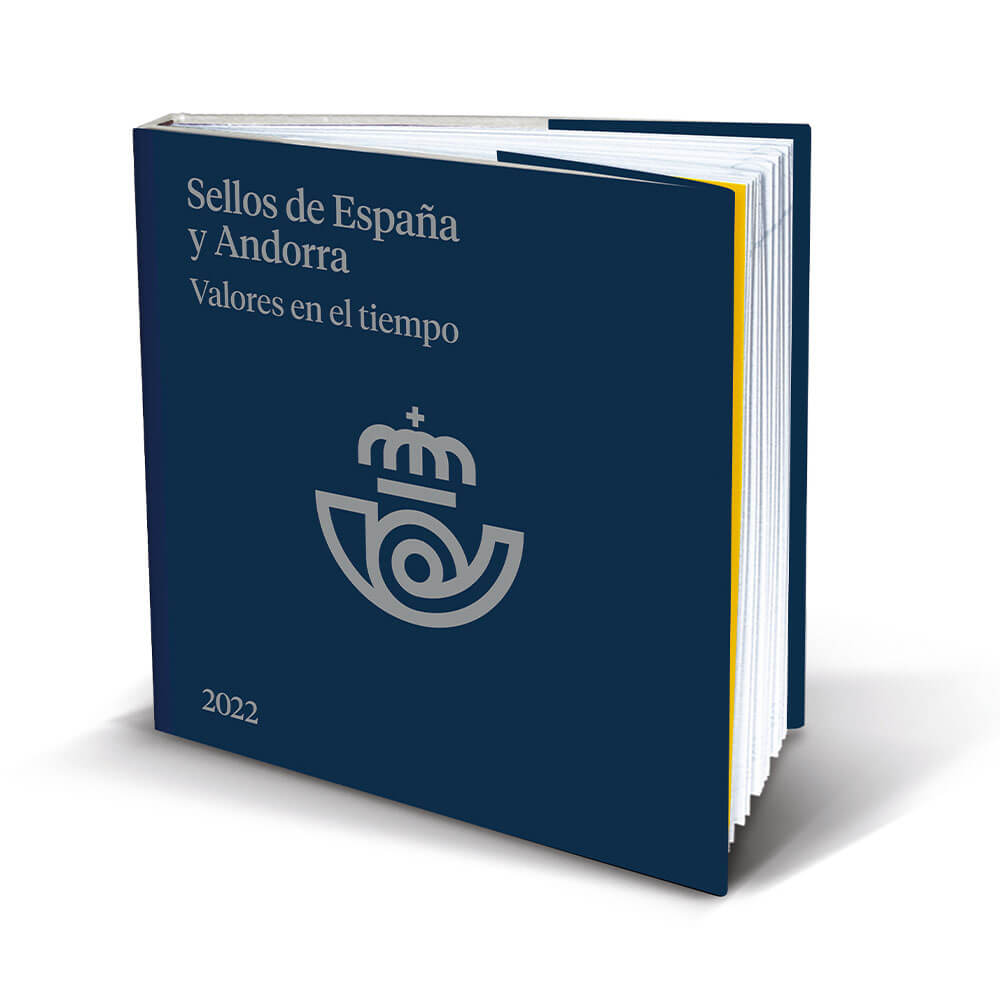 Libro Anual 2022: Valores en el tiempo Correos portada