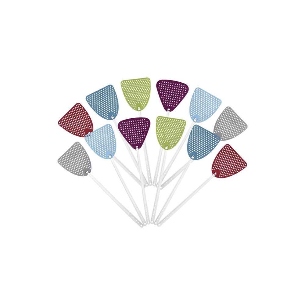 Pack Pala Matamoscas 14 x 45 x 05 cm 12 unidades