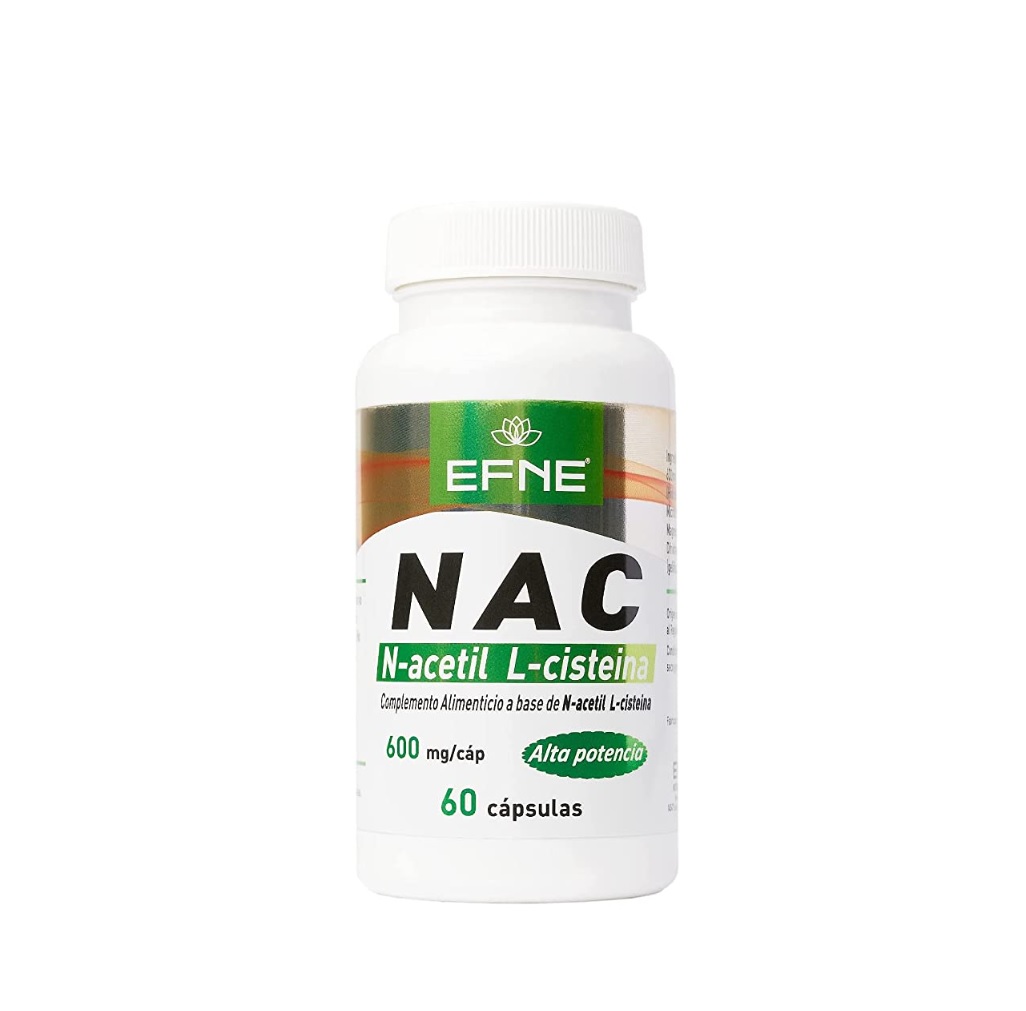 NAC N-Acetil-L-Cisteína - 600 Mg 60 Cápsulas
