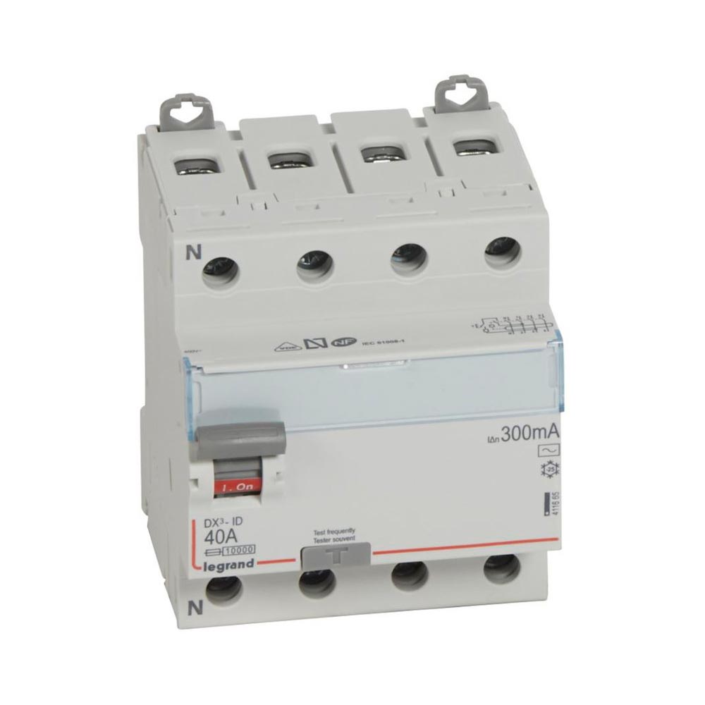 Legrand 411665 - Interruptor Diferencial 4P 40A 300MA