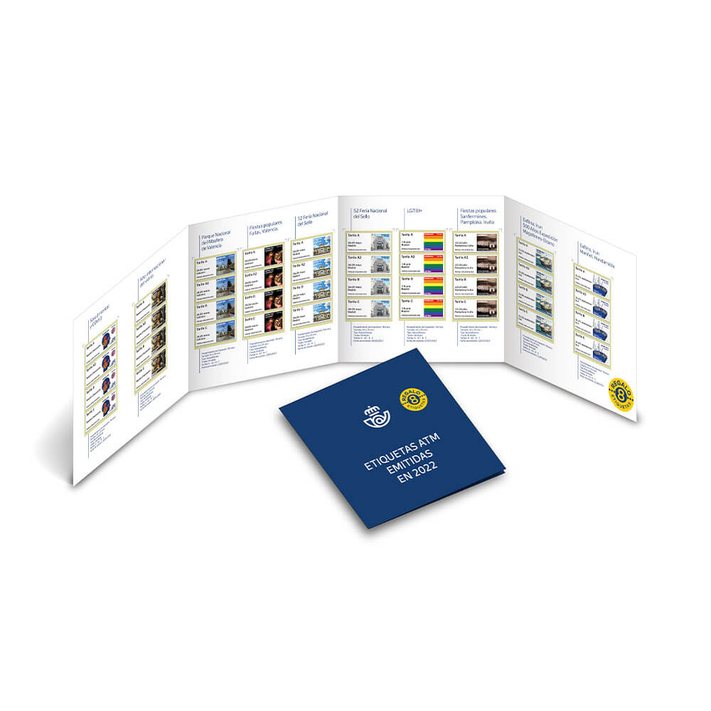 Carpeta ATM 2022 Correos para coleccionar
