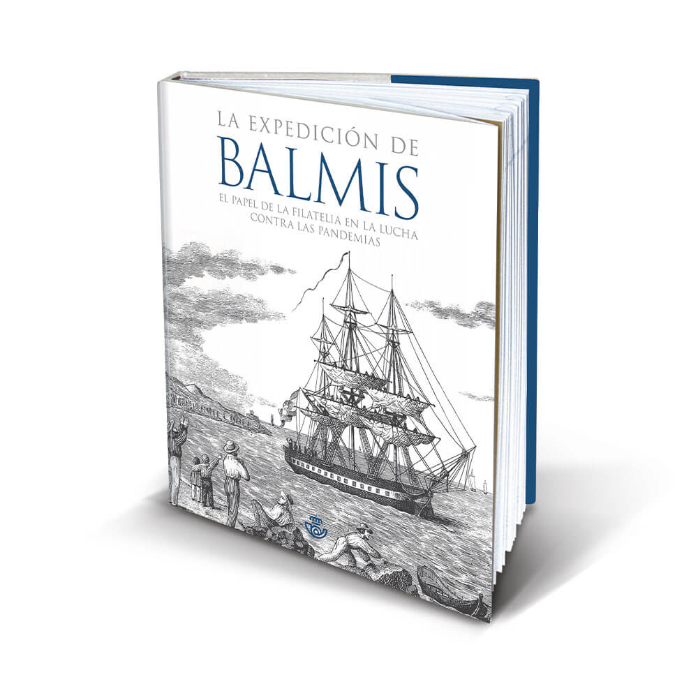 Libro La Expedición de Balmis Correos para coleccionar sobre pandemias