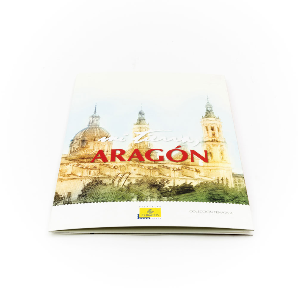carpeta filatélica Mi Tierra: CCAA Aragón