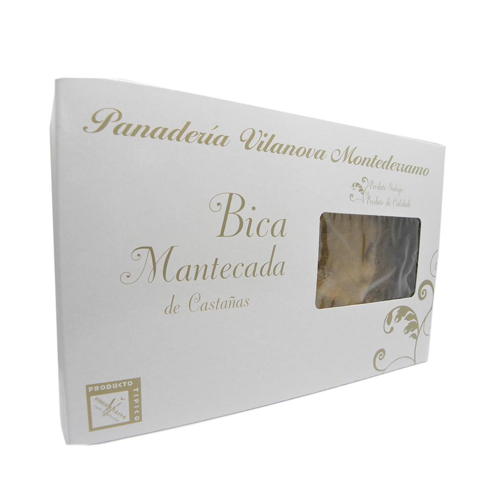 Bica Mantecada de castañas - Bica de 500 g