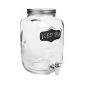 miniatura Dispensador de bebidas 3,8 L con etiquetas