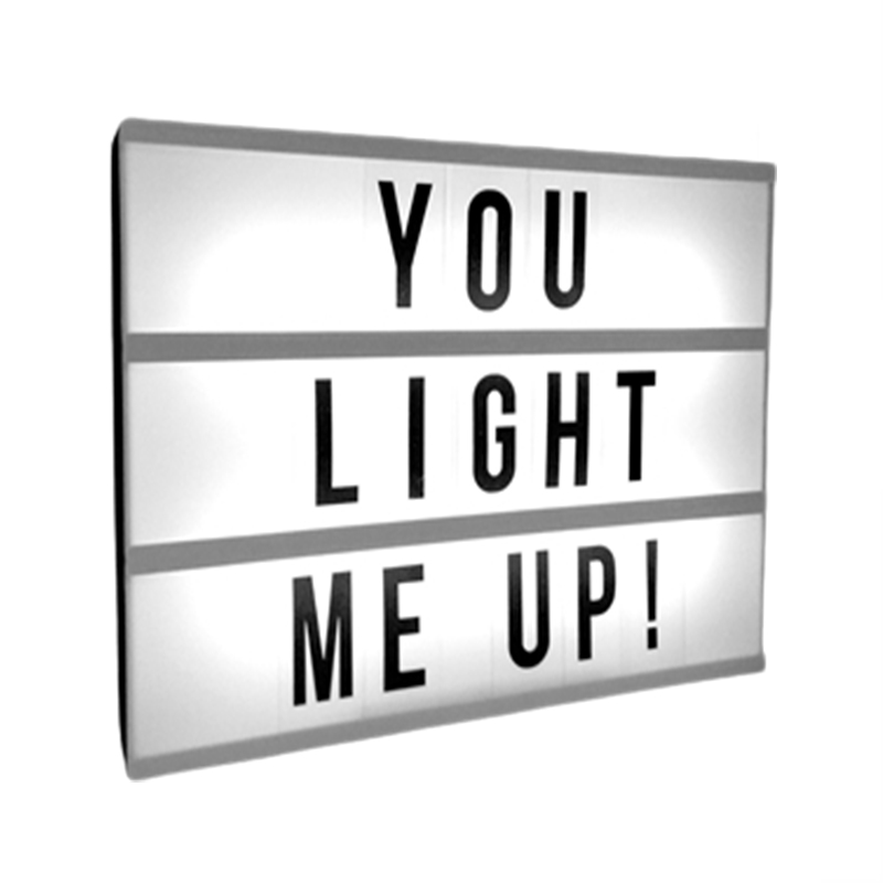 Caja de luz tamaño A4