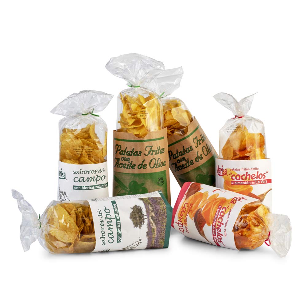 Lote Patatas Fritas - 2 Oliva + 2 Cachelo + 2 Hierbas