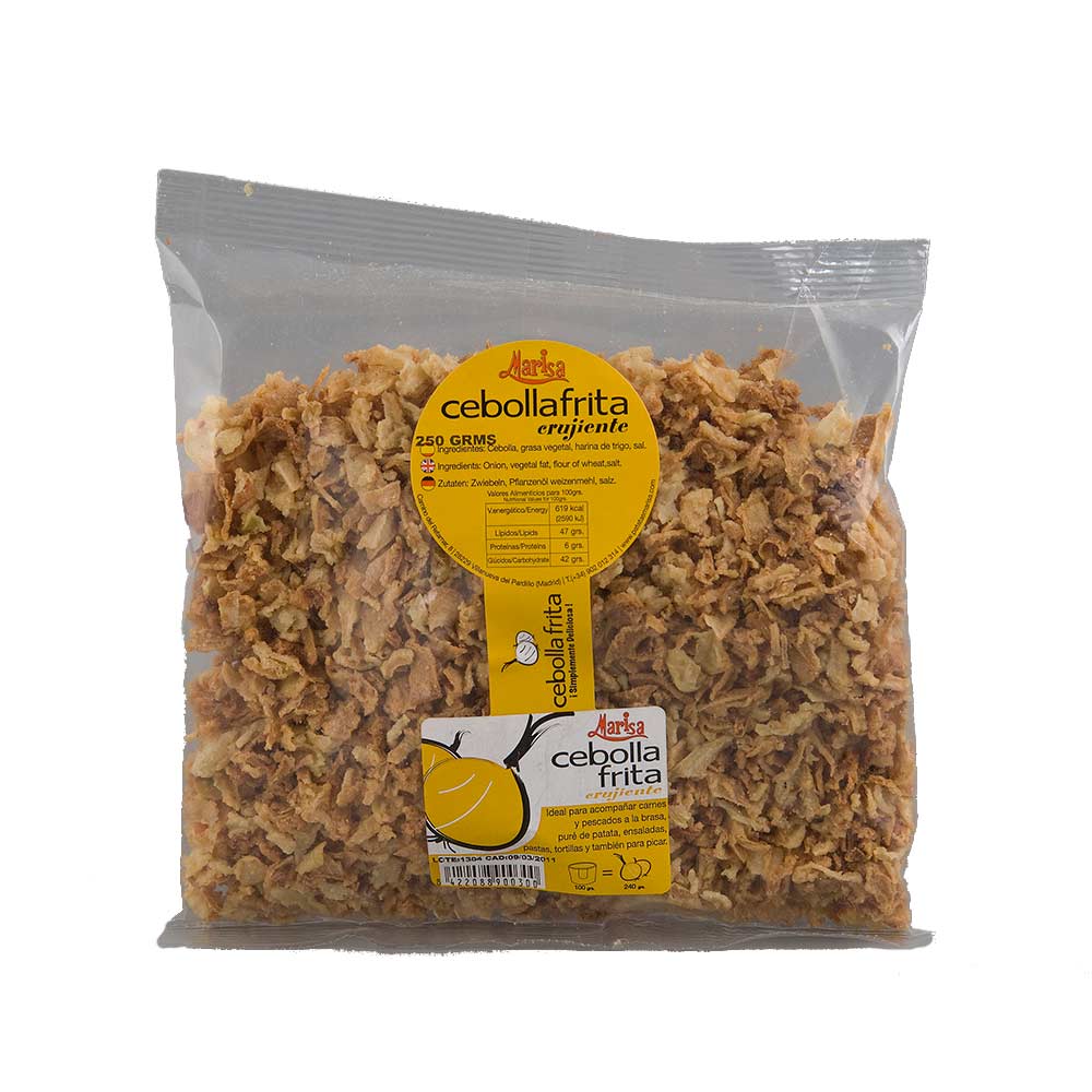 Cebolla Frita en Bolsa - 4 x 250 g 