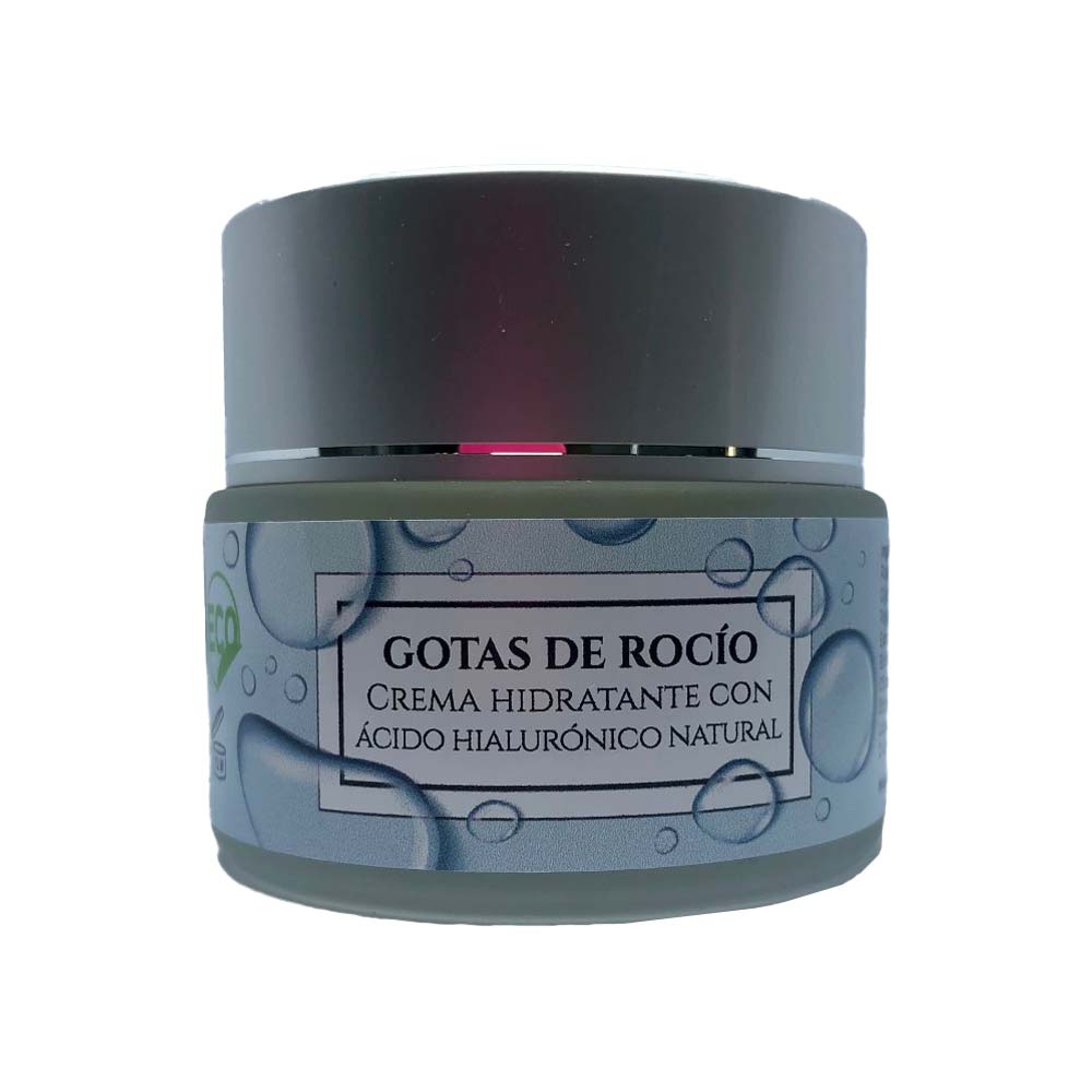 Gotas de Rocío crema hidratante con acido hialurónico natural