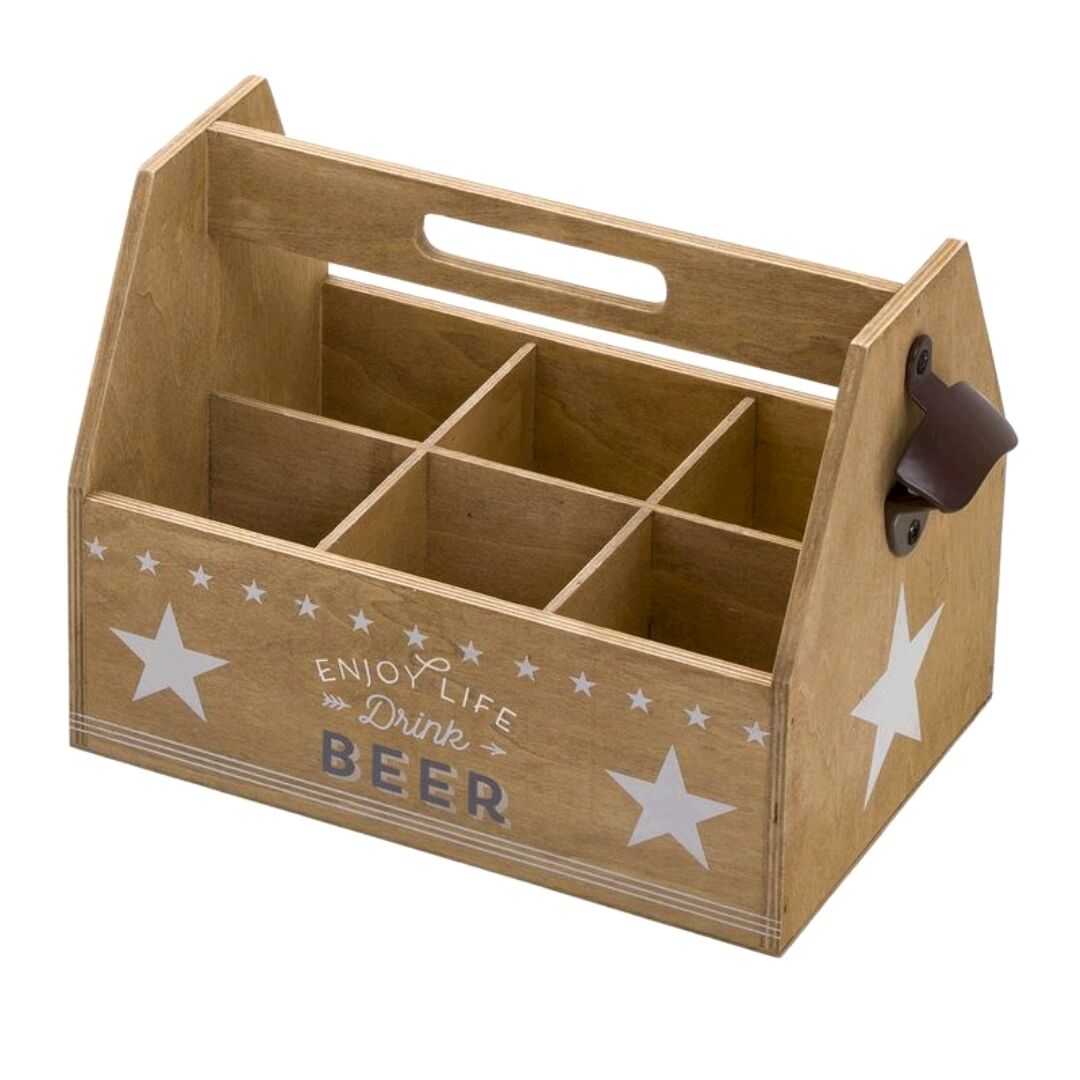 Transportador de botellas con abridor