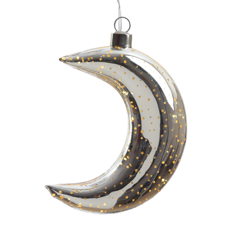 Luna luminosa led de vidrio