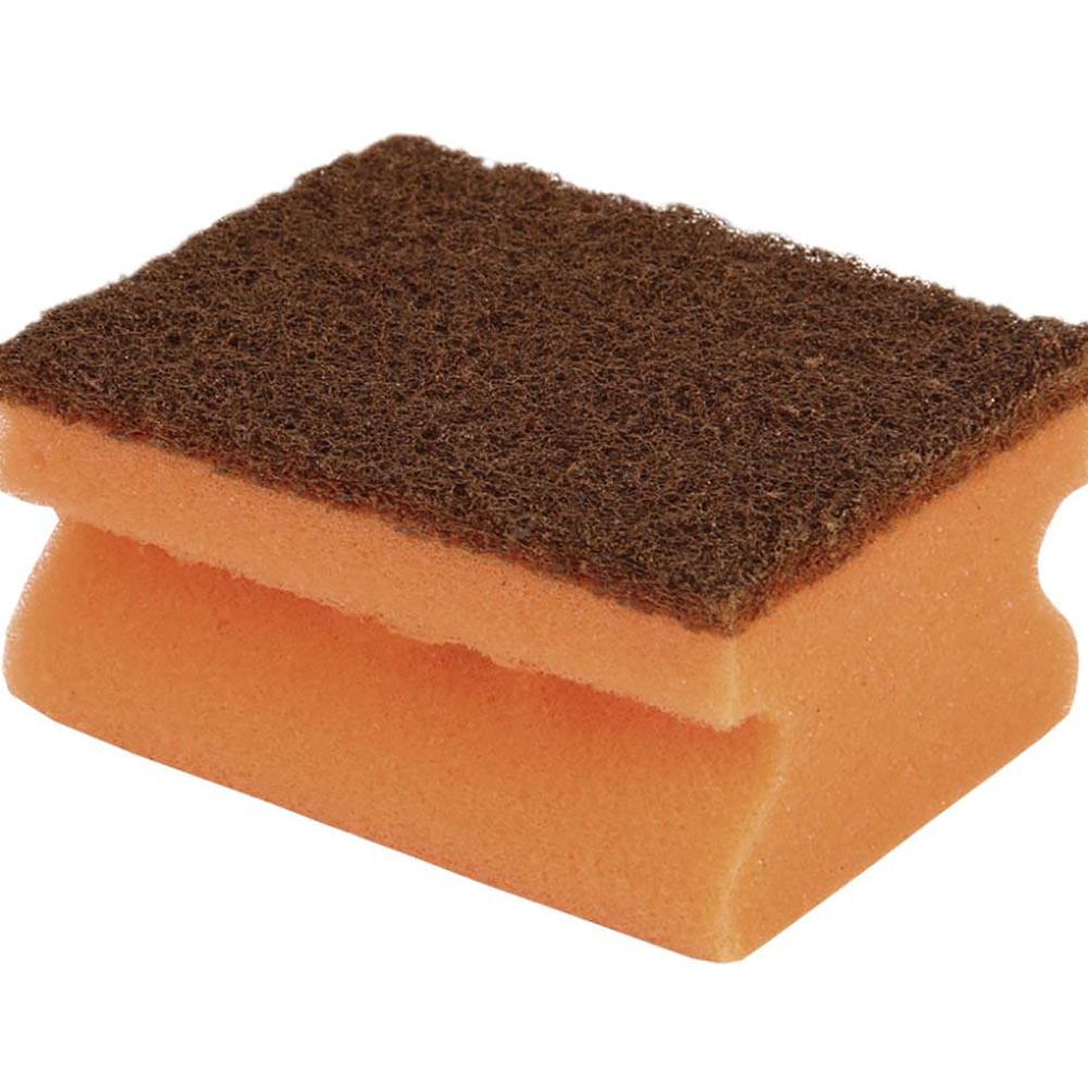 Pack 3 Estropajos Salva-uñas cobre pro-antibacteriano natural modelo bermejo