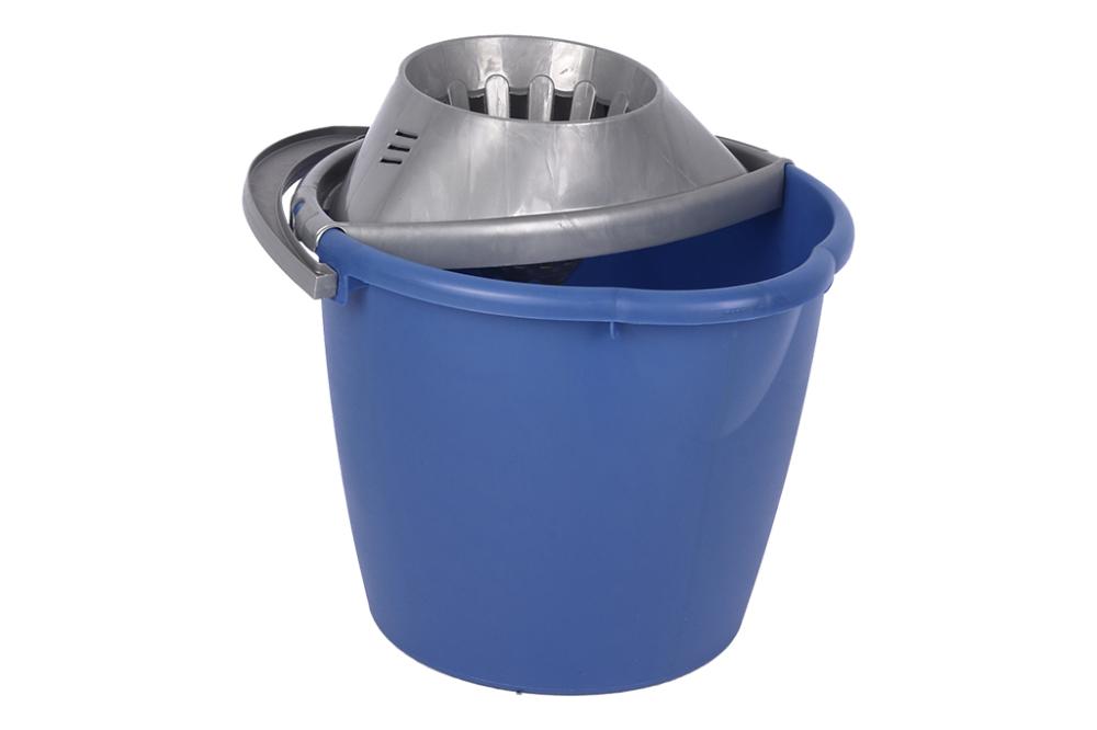 Cubo + Escurridor 13 L Azul Modelo Amir