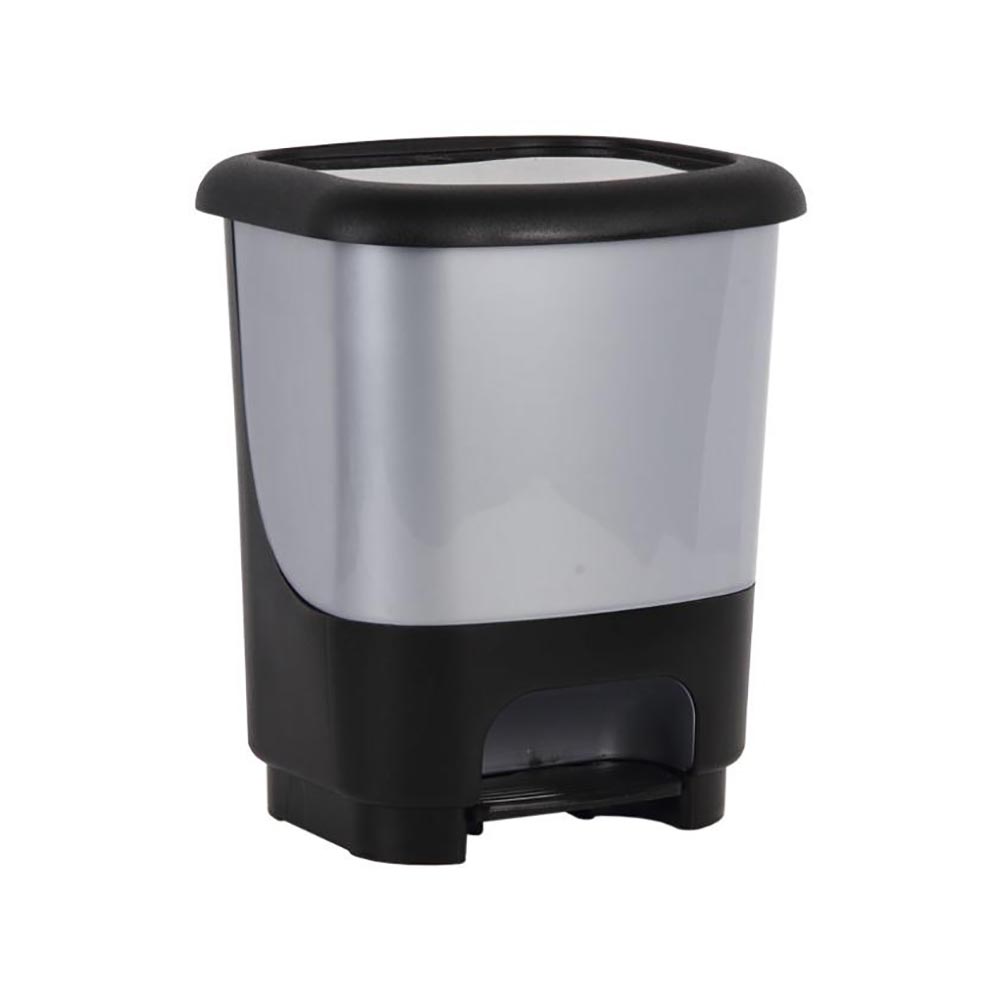 Cubo Pedal Class gris 10 L