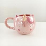 miniatura Taza de cerámica unicornio mágico