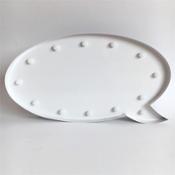 miniatura Caja de luz con forma de burbuja de diálogo 4