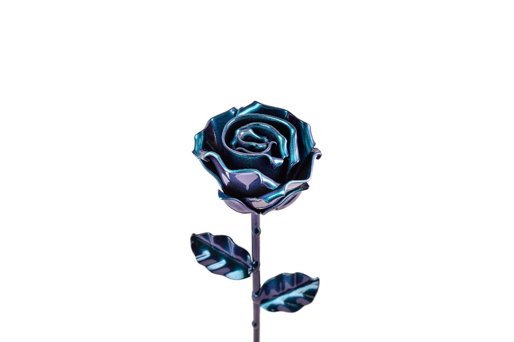 Forging Art Bcn Rosa forjada Cian/Púrpura