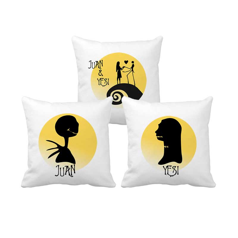 Pareja de cojines Jack y Sally - Personalizado