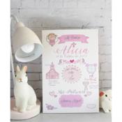 miniatura Lienzo personalizado de bautizo en lienzo 3