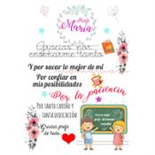 miniatura Lienzo personalizado para profes 2